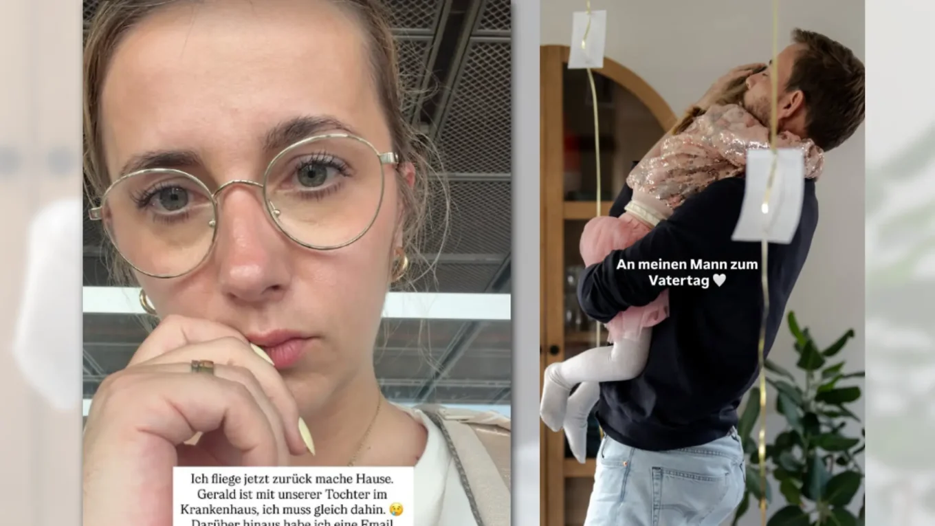 Anna Heiser mit Tochter Alina – erneut im Krankenhaus Juli 2026