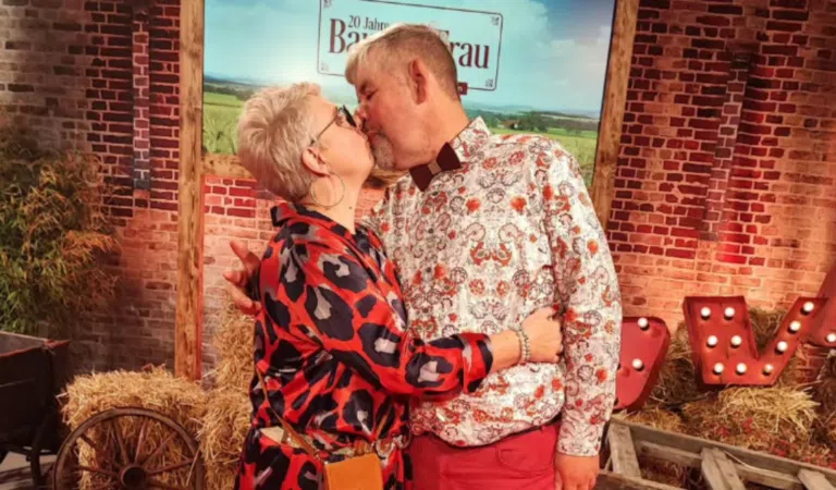 Iris und uwe Abel kuessen sich bei Bauer sucht frau- Iris bricht Ihr Schweigen