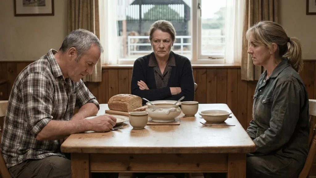 Wenn die Mutter mitredet: Das Familien-Problem der TV-Bauern | Eine dominante Mutter am Esstisch â ein Szenario, das Zuschauer der Staffel 21 von Bauer sucht Frau nur zu gut kennen.