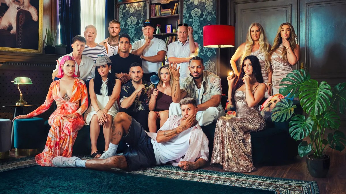 Cast der Joyn-Show Club der Reality Detektive im Schloss-Salon – unter den Kandidaten Bauer sucht Frau Landwirt Patrick Romer