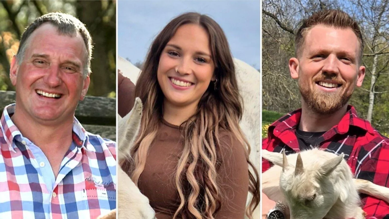 Björn, Melina und Andi — Erste Kandidaten Bauer sucht Frau Staffel 22