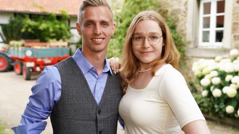 Christopher Krebs und Pauline Bieri aus Bauer sucht Frau — Trennung nach der Staffel