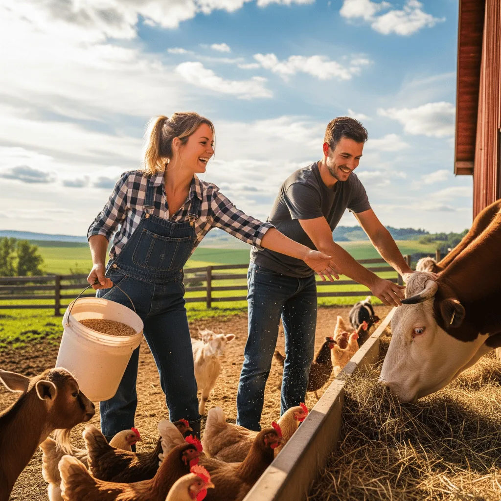 Die Hofwoche im echten Leben: | Die Hofwoche im echten Leben: So gelingt die Integration des Partners in den Alltag