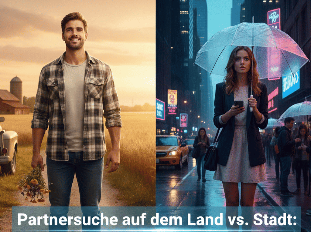 Partnersuche auf dem Land vs. Stadt: Die 7 größten Unterschiede, die Sie kennen sollten