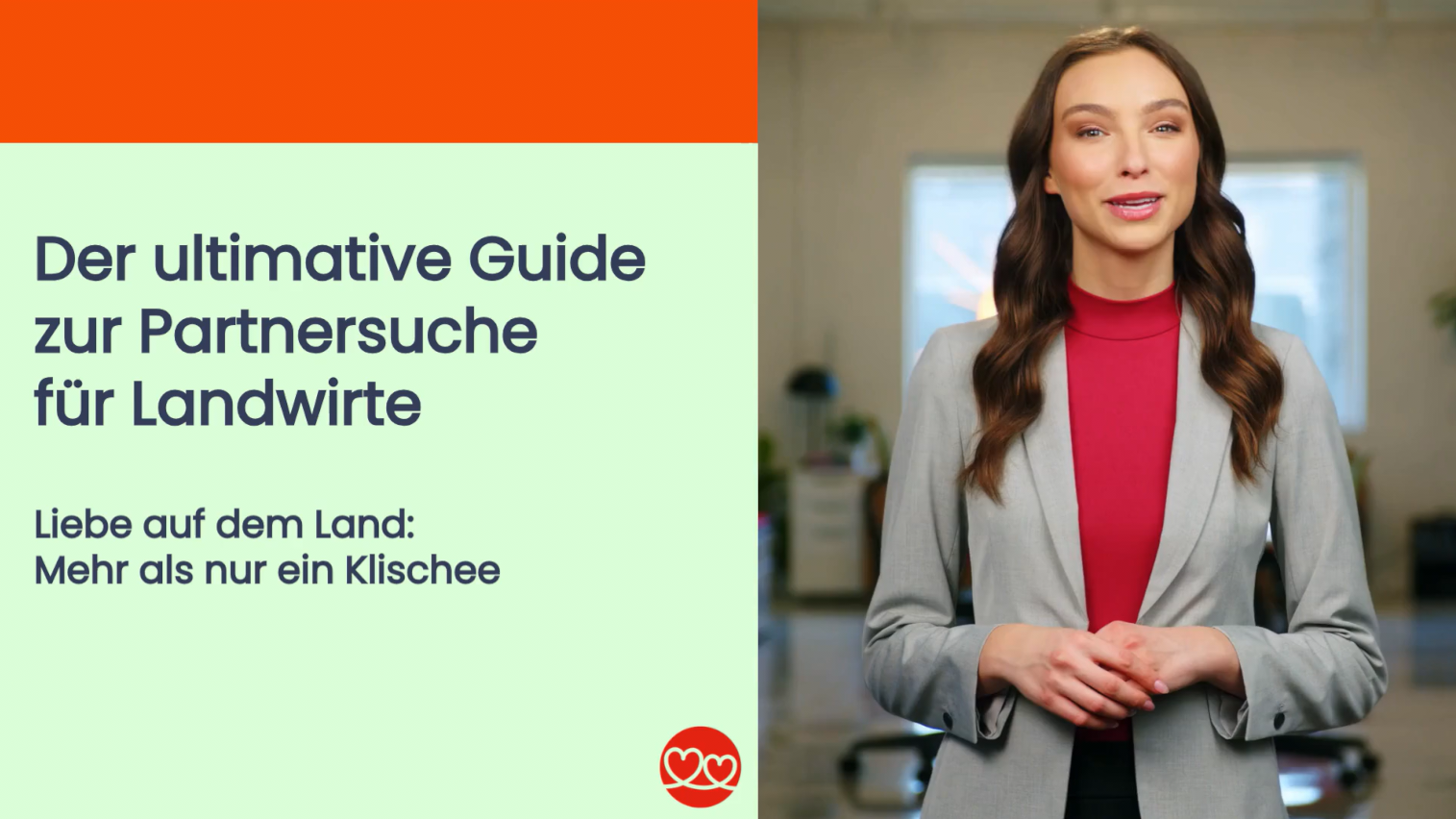 Dating-Coach Leni gibt Tipps zur Partnersuche für Landwirte – Video Thumbnail FarmerSingles TV