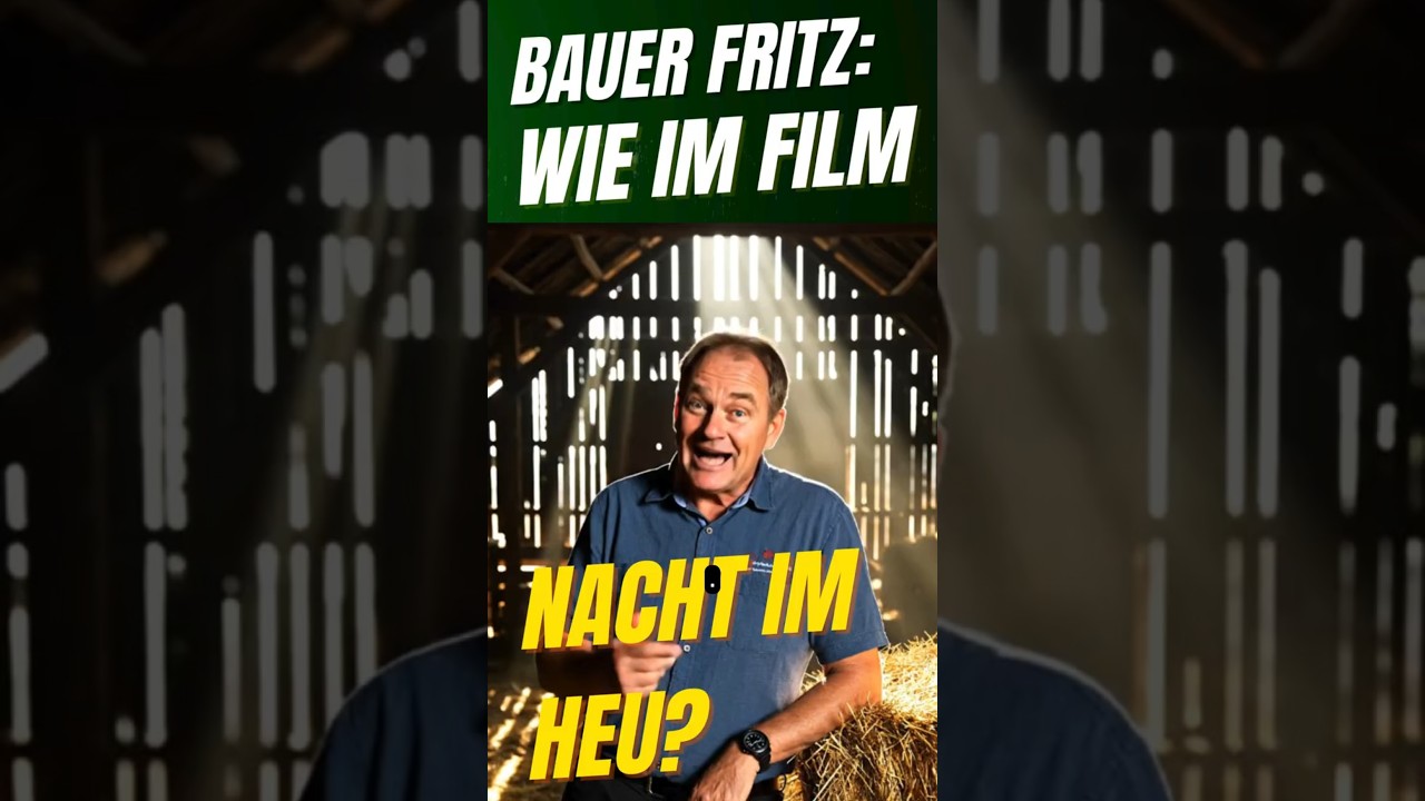 Lustiger Vergleich: Romantik im Heu vs. Realität mit Mäusen und Staub – Video Thumbnail