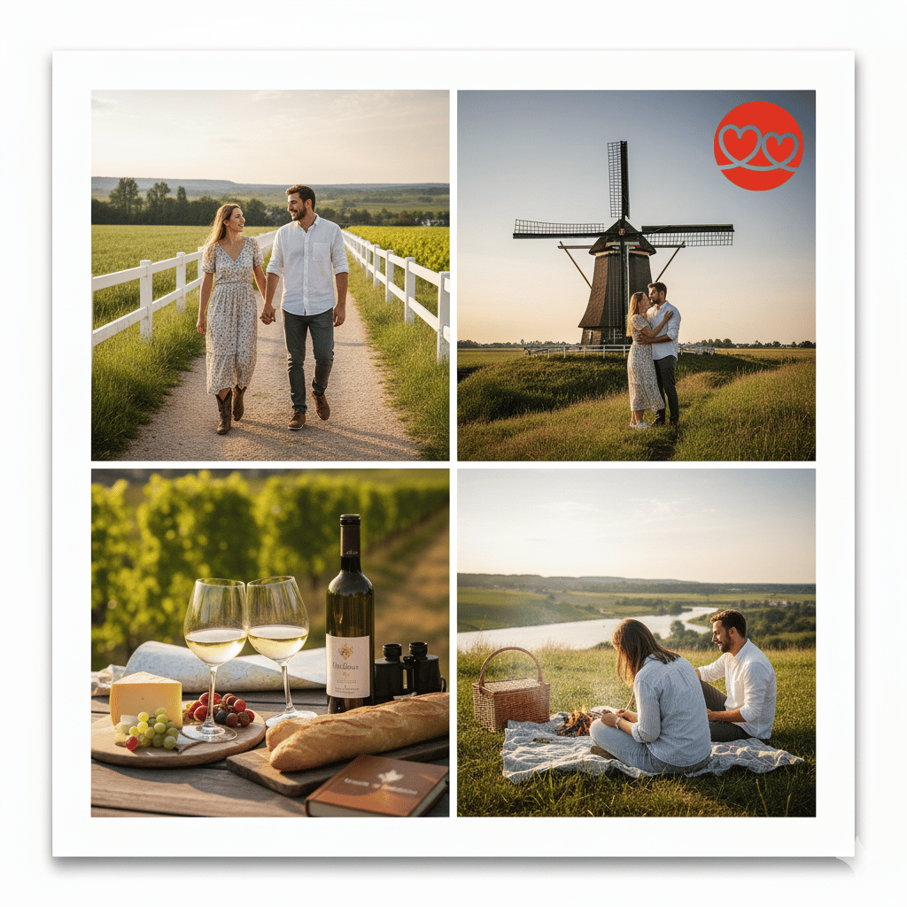 Dein Guide für die Partnersuche am Niederrhein! Finde die besten Date-Ideen auf der "Fiets" & Tipps für Singles vom Land zwischen Kleve und Wesel