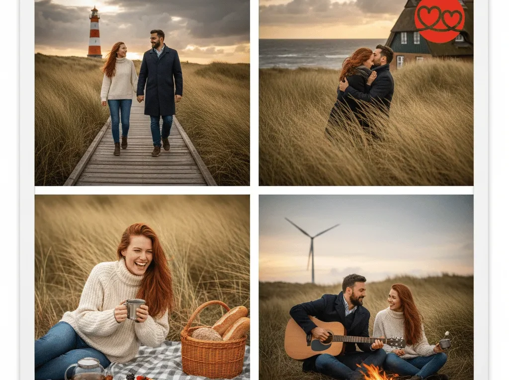 Dein Guide für die Partnersuche an der Nordsee! Finde Date-Ideen am Deich & Tipps für sturmfeste Singles vom Land zwischen Büsum, Husum & Cuxhaven.