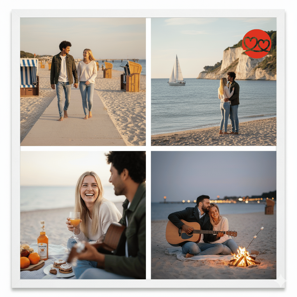 Dein Guide für die Partnersuche an der Ostsee! Finde Date-Ideen in Kiel, Lübeck & Rostock und Tipps für Singles vom Land zwischen Strandkorb & Koppel.