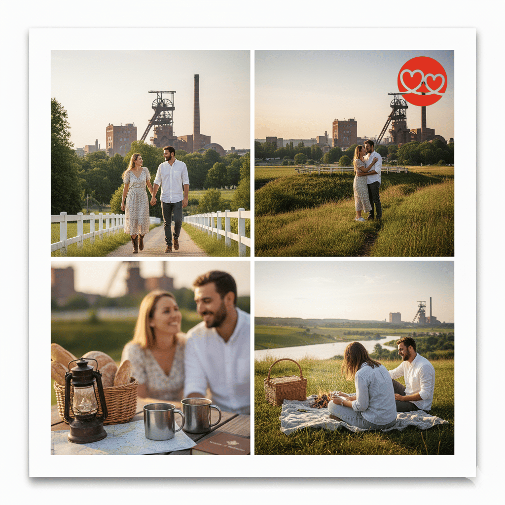 Dein Guide für die Partnersuche im Ruhrgebiet! Entdecke Date-Ideen auf Halden & am Baldeneysee und Tipps für naturverbundene Singles im Pott.