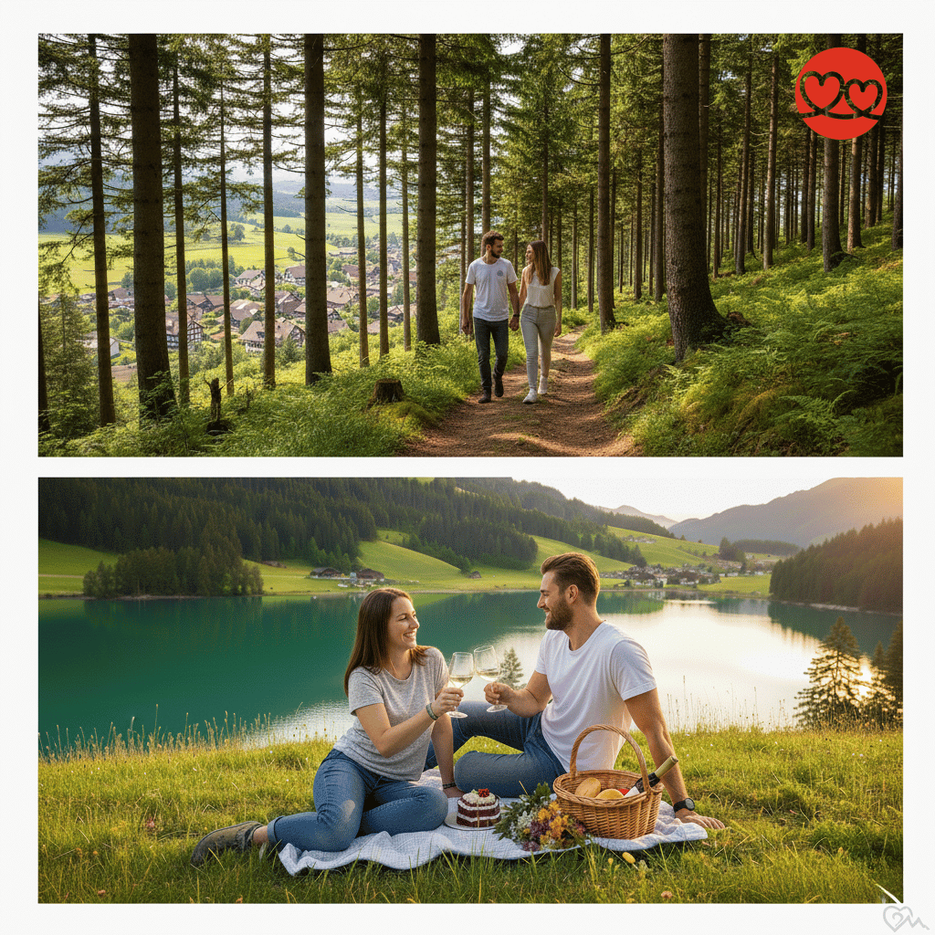 Dein Guide für die Partnersuche im Schwarzwald! Entdecke Date-Ideen in Freiburg & der Natur. Tipps für Singles vom Land, die die Liebe suchen.