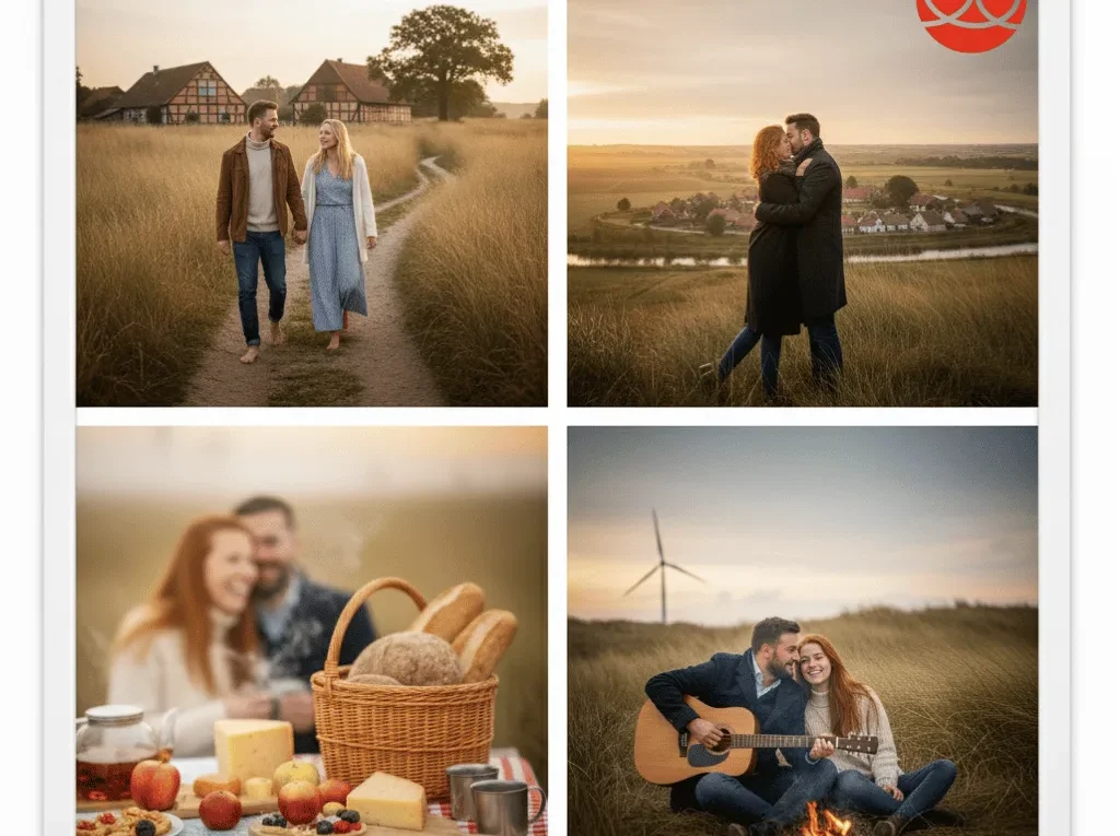 Dein Dating-Guide für das Wendland! Finde Date-Ideen zur Kulturellen Landpartie & Tipps für Singles vom Land zwischen Lüchow, Elbe und Hitzacker.