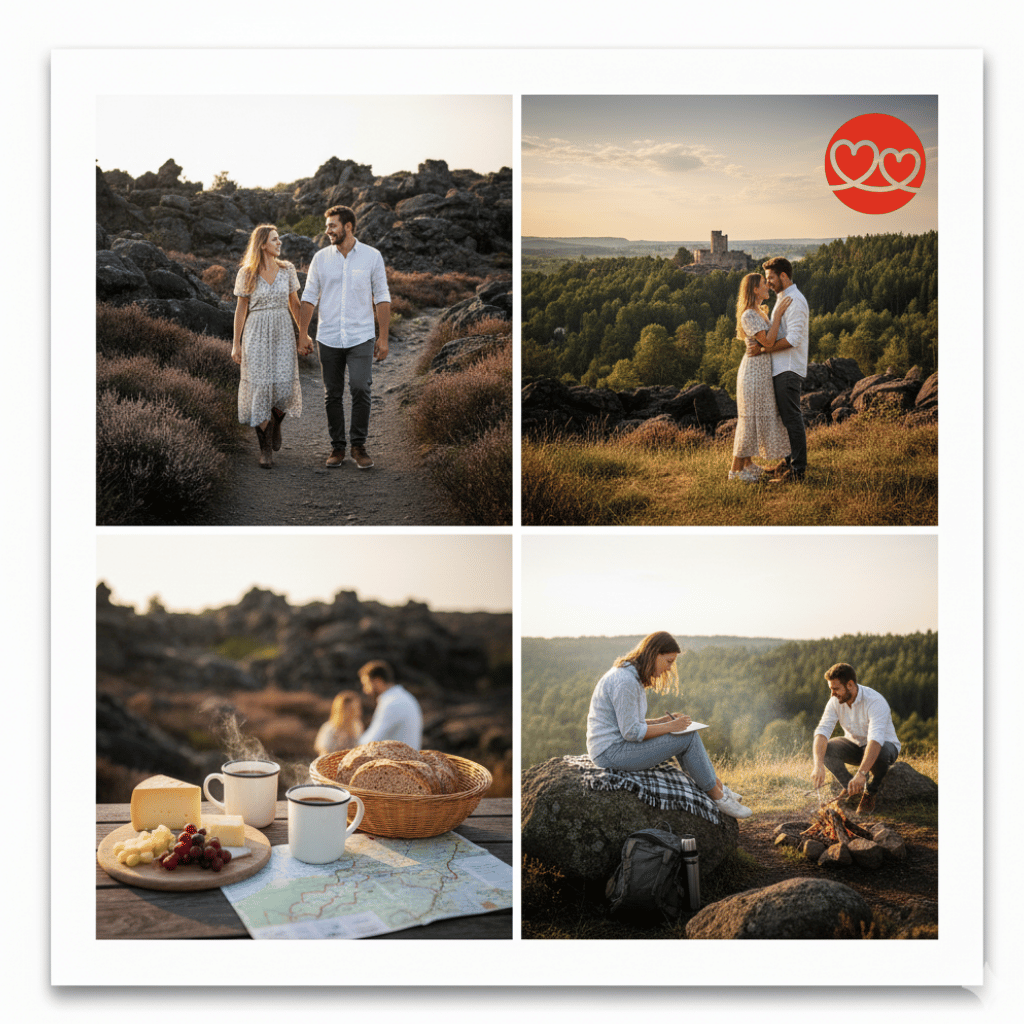 Dein Guide für die Partnersuche in der Eifel! Finde Date-Ideen bei Maaren und Burgen & Tipps für Singles vom Land zwischen Bitburg, Daun und Prüm. 