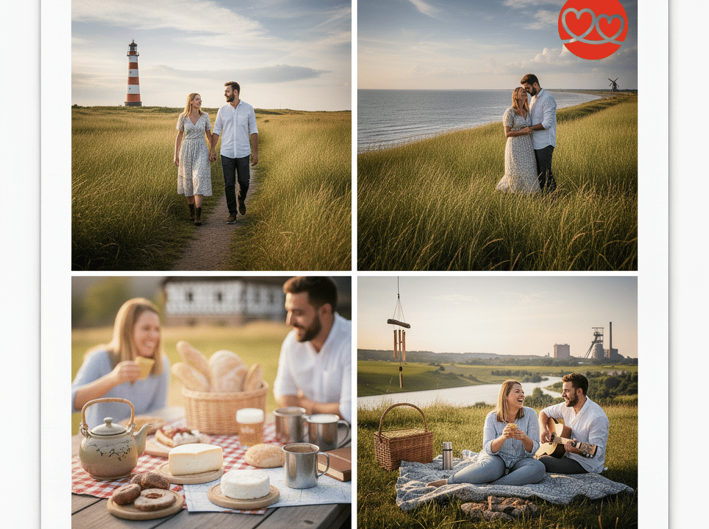 Dein Dating-Guide für die Ostfriesland! Entdecke Date-Ideen an der Küste & Tipps für Singles vom Land zwischen Emden, Leer & Aurich.