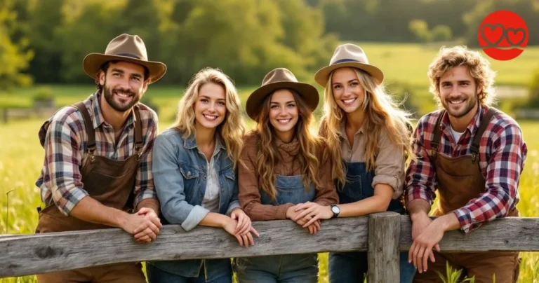 Singles vom Land — Landwirte und Bäuerinnen auf dem Bauernhof suchen die grosse Liebe bei FarmerSingles